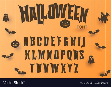 halloween fonts